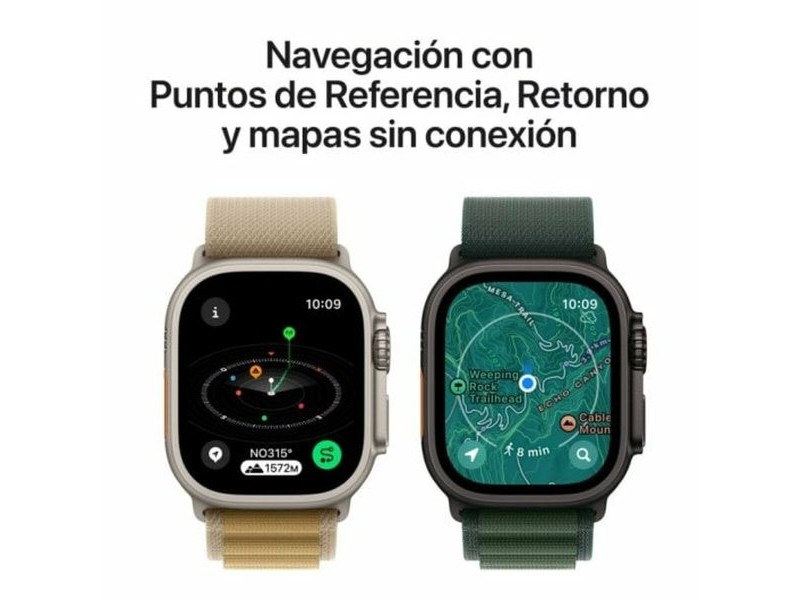 Смарт часовник Apple Watch Ultra 2 MX4R3TY/A Черен Зелен 49 mm