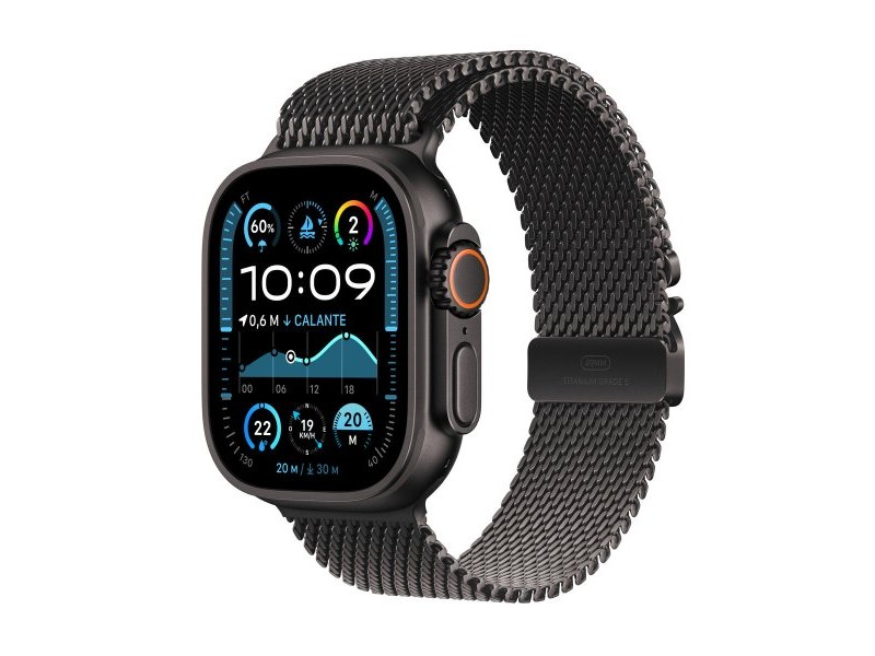 Мъжки часовник Apple MX5U3TY/A Черен