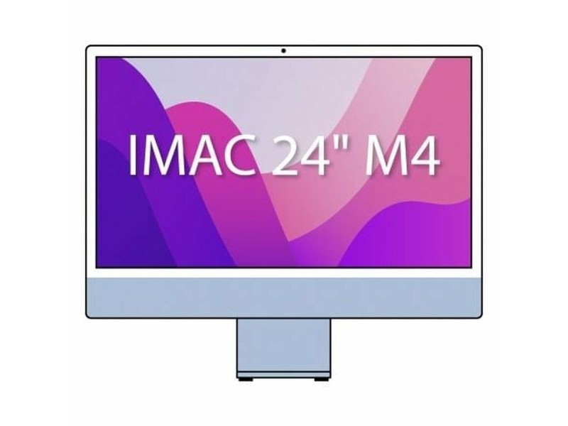 Всичко е едно Apple MWV13Y/A 256 GB SSD M4 16 GB RAM