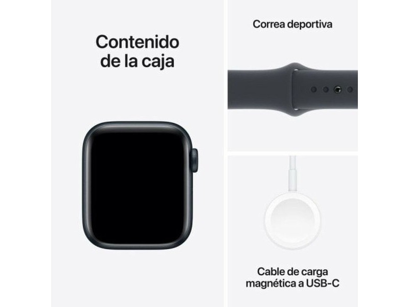 Смарт часовник Apple SE 2rd Черен 40 mm