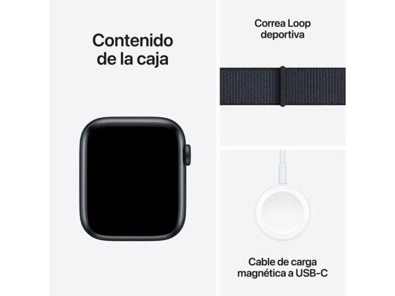Смарт часовник Apple MXEP3QL/A Син 44 mm
