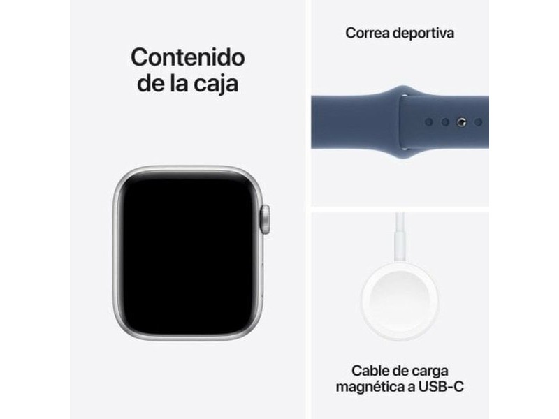 Смарт часовник Apple MXER3QL/A Сив 44 mm