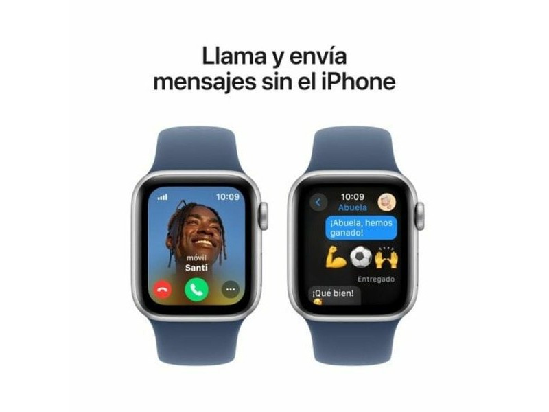 Мъжки часовник Apple MXGF3QL/A Син Сребрист