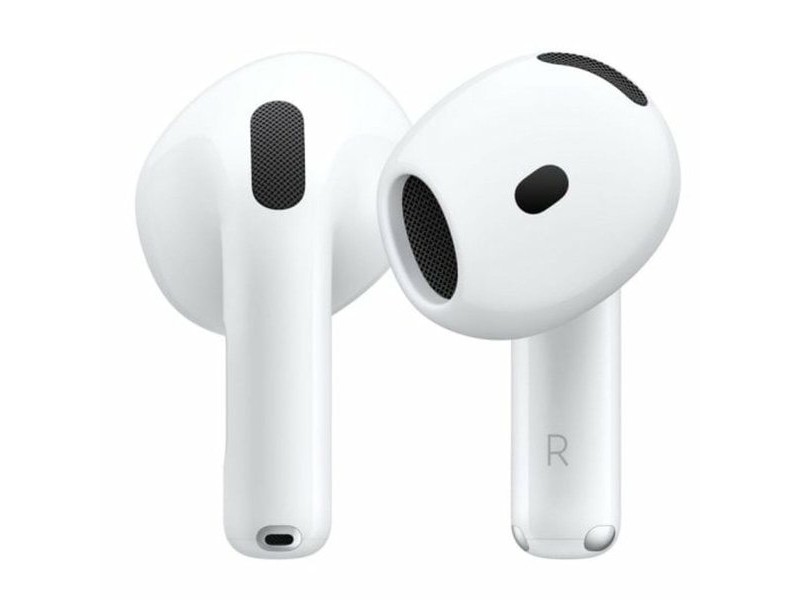 Малки Блутут Слушалки Apple AirPods 4 Бял