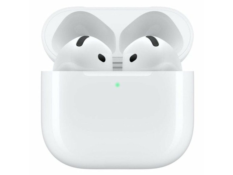 Малки Блутут Слушалки Apple AirPods 4 Бял