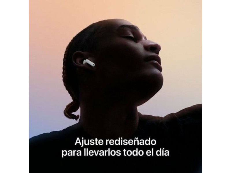 Малки Блутут Слушалки Apple AirPods 4 Бял