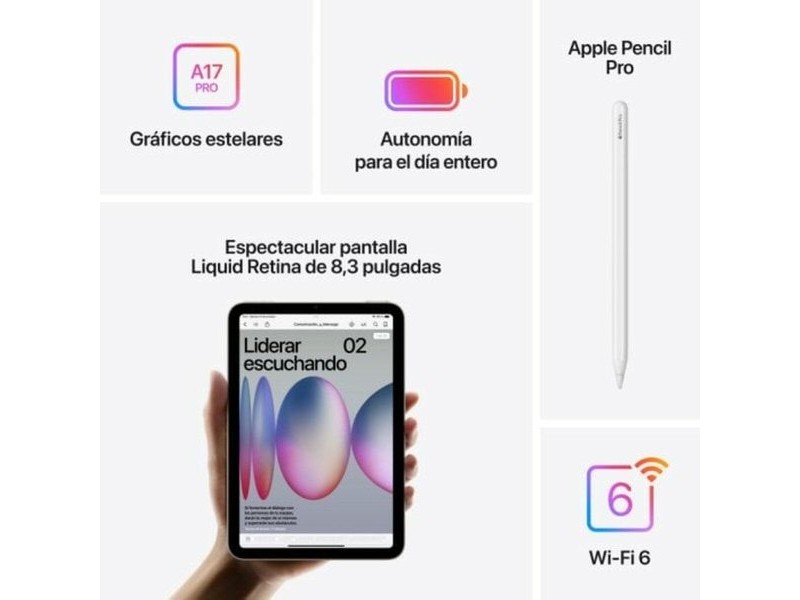 Таблет Apple MXN93TY/A 128 GB Лилав