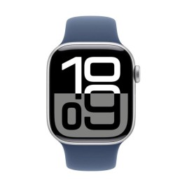 Смарт часовник Apple Series 10 GPS Сребро 1,77