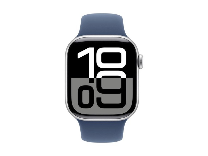 Смарт часовник Apple Series 10 GPS Сребро 1,77