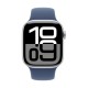 Смарт часовник Apple Series 10 GPS Сребро 1,77