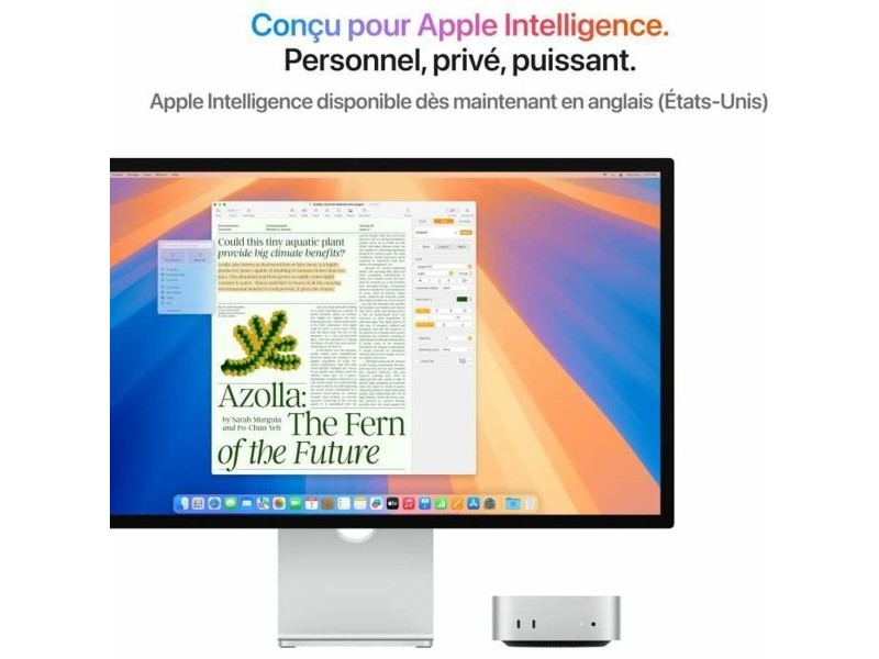 Мини компютър Apple Mac mini (2024) Apple M4 chip 512 GB M4 24 GB RAM