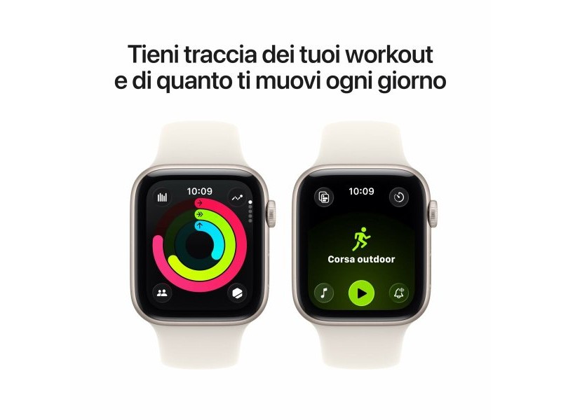 Смарт часовник Apple Apple Watch SE3 Бял 44 mm 1,78