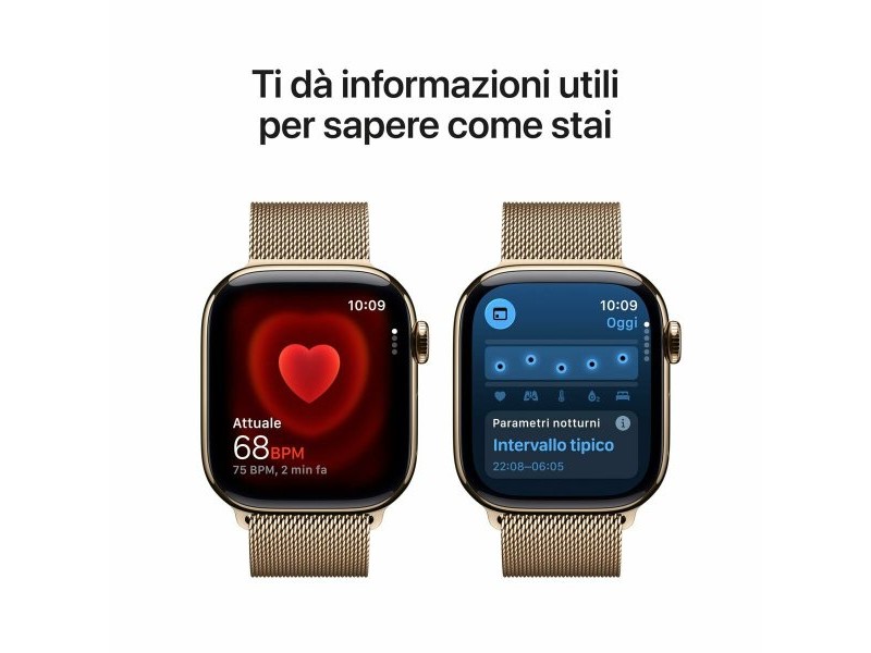 Смарт часовник Apple MF8Y4QL/A 42 mm Титанов Златен