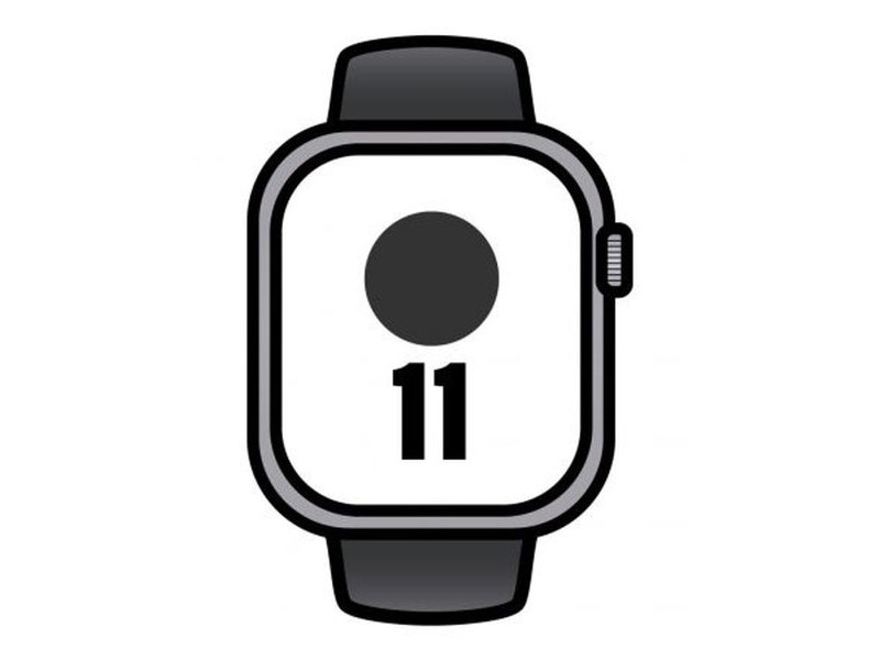 Смарт часовник Apple MFCA4QL/A Сив 46 mm
