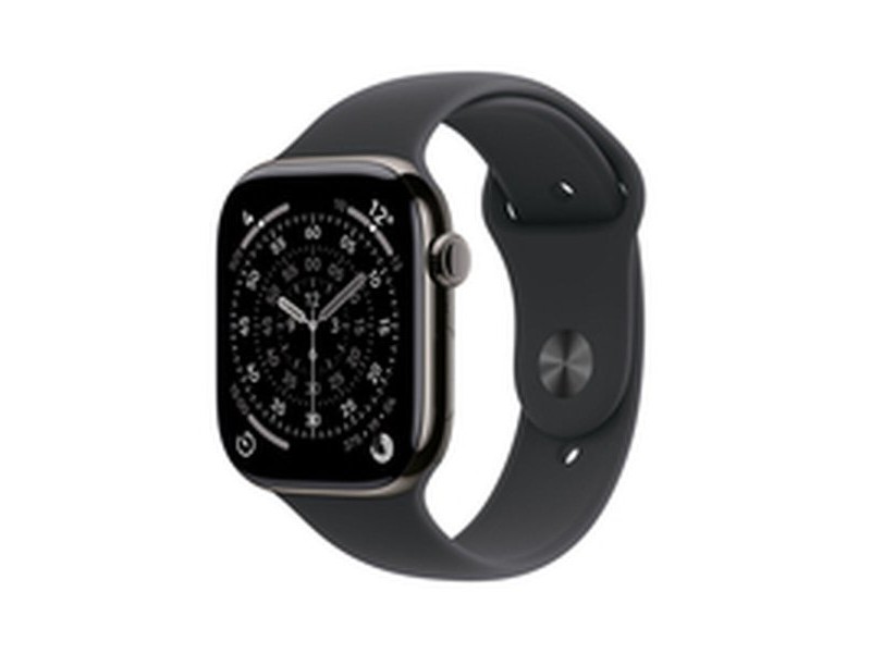 Смарт часовник Apple MFD24QL/A Черен Титанов Дъска 46 mm