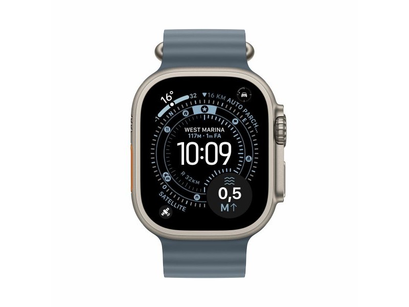 Смарт часовник Apple MEWH4QL/A Титанов 49 mm