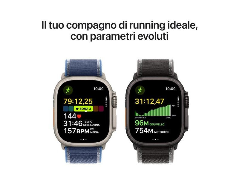 Смарт часовник Apple MEWK4QL/A Титанов 49 mm