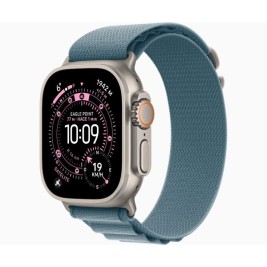 Смарт часовник Apple MEWM4QF/A Син Титанов 49 mm