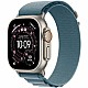 Смарт часовник Apple MEWM4QF/A Син Титанов 49 mm