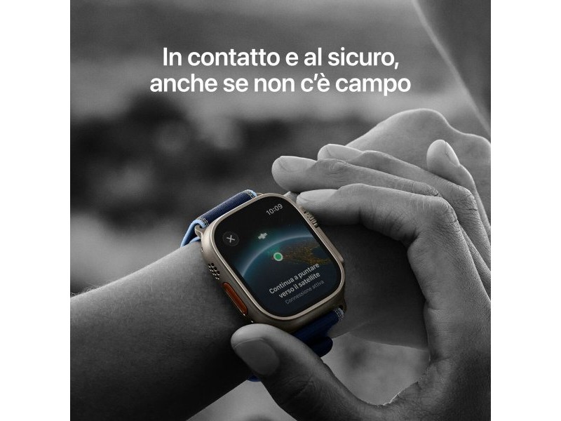 Смарт часовник Apple MEWM4QL/A Титанов 49 mm