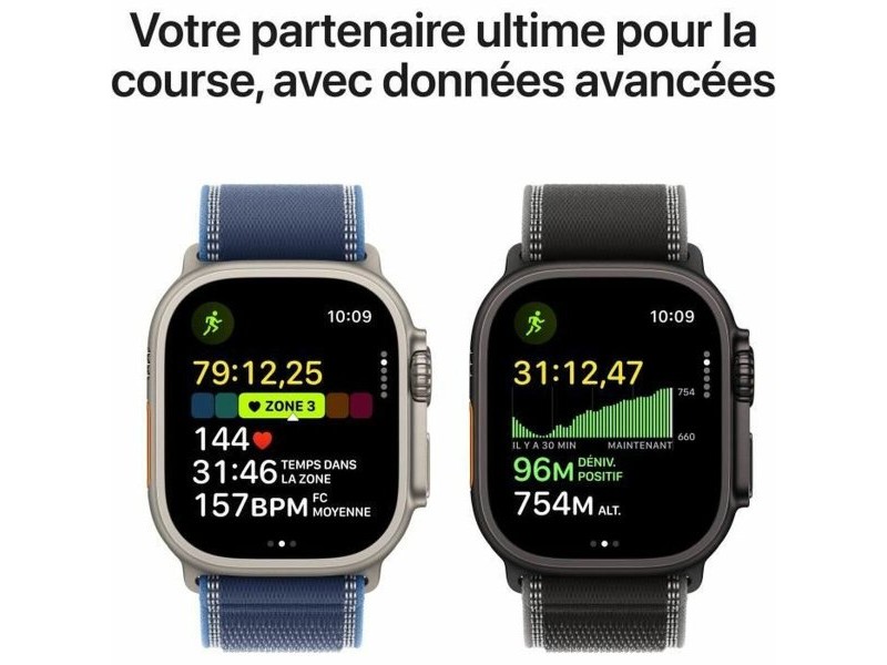 Смарт часовник Apple Apple Watch Ultra 3 Черен 49 mm