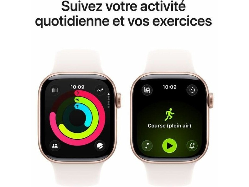 Смарт часовник Apple Розов Розово Златист