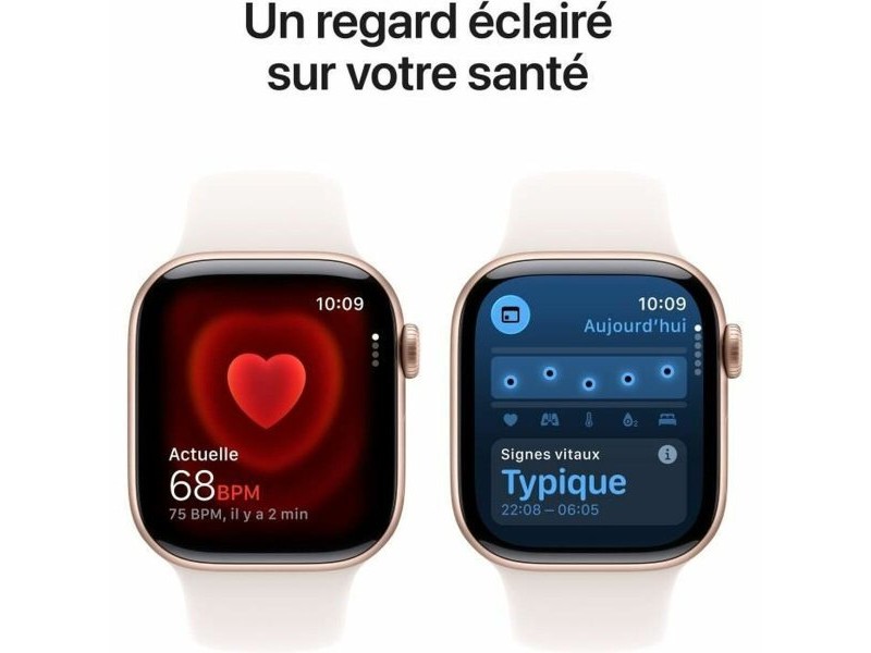Смарт часовник Apple Розов Розово Златист