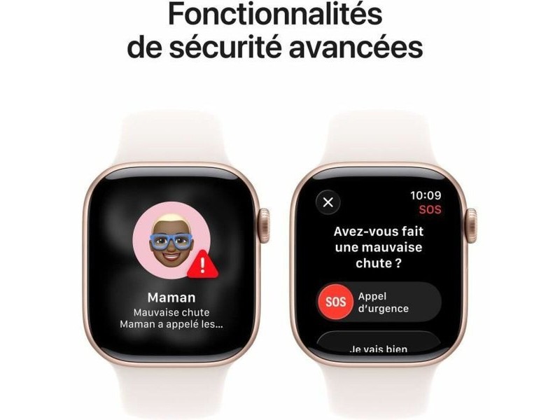 Смарт часовник Apple Розов Розово Златист