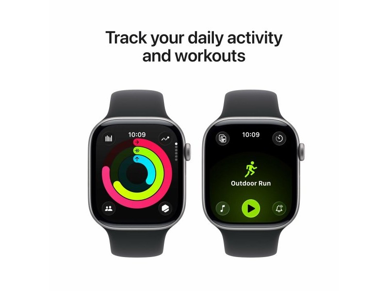 Смарт часовник Apple Черен Сив 46 mm