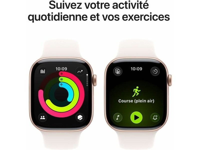 Смарт часовник Apple Розов Розово Златист 46 mm