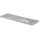 Клавиатура HP 3Z729AA#ABE Испанска Qwerty Сребрист Черен Сив