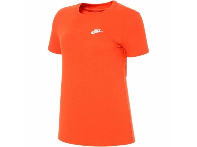 Дамска тениска с къс ръкав Nike Sportswear Оранжев (M)
