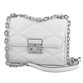 Дамска Чанта Michael Kors Serena Бял 22 x 16 x 9 cm