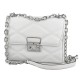Дамска Чанта Michael Kors Serena Бял 22 x 16 x 9 cm