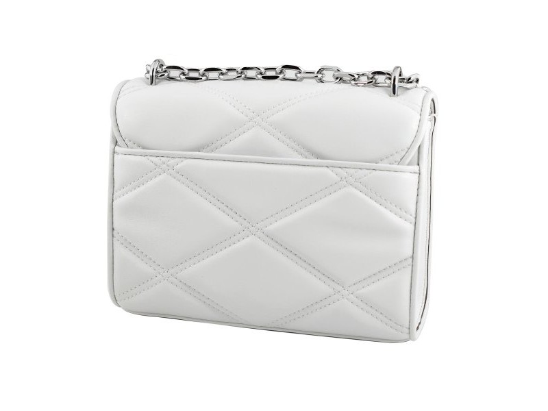 Дамска Чанта Michael Kors Serena Бял 22 x 16 x 9 cm