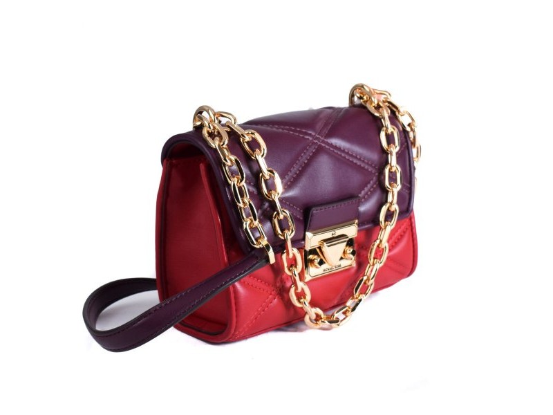 Дамска Чанта Michael Kors 35F2GNRC1T-CHILI-MULTI Червен 19 x 14 x 7 cm