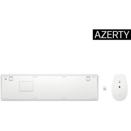 Клавиатура с мишка HP 4R016AA Бял