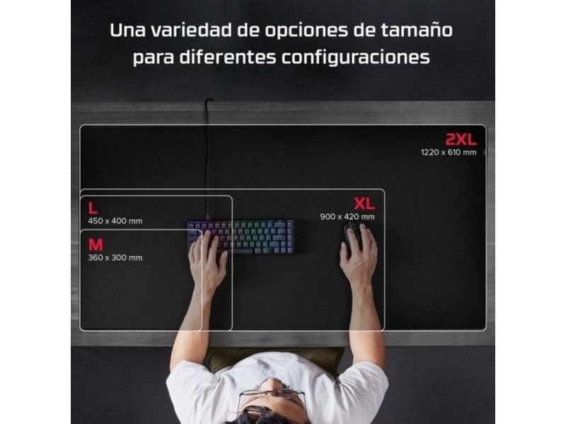 Подложка за мишка HyperX Черен