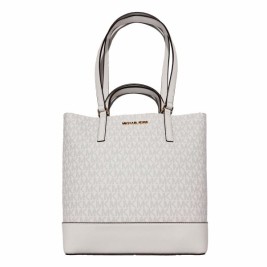 Чанта за Рамо Michael Kors Kelli Бял 30 x 27 x 9 cm
