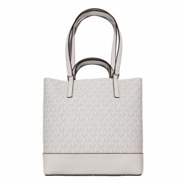 Чанта за Рамо Michael Kors Kelli Бял 30 x 27 x 9 cm