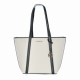 Дамска Чанта Michael Kors PRATT Бял 29 x 28 x 12 cm