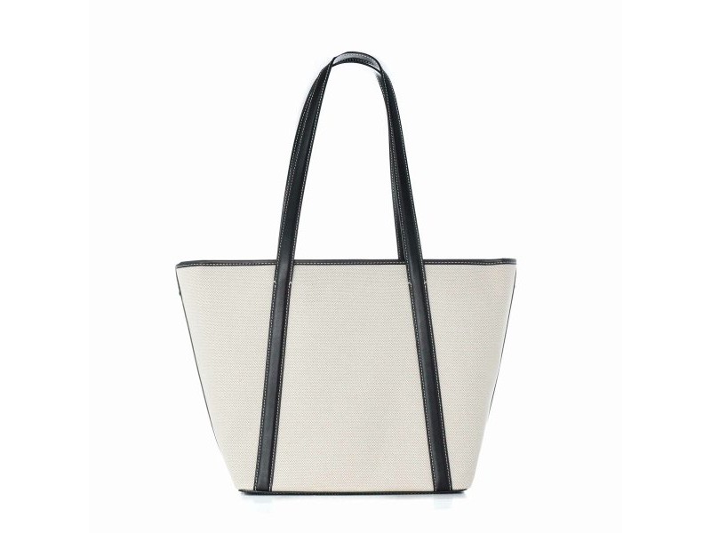 Дамска Чанта Michael Kors PRATT Бял 29 x 28 x 12 cm