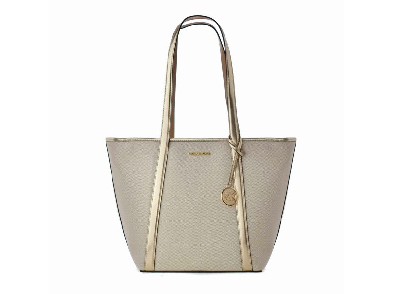 Дамска Чанта Michael Kors PRATT Златен 29 x 28 x 12 cm