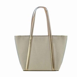Дамска Чанта Michael Kors PRATT Златен 29 x 28 x 12 cm