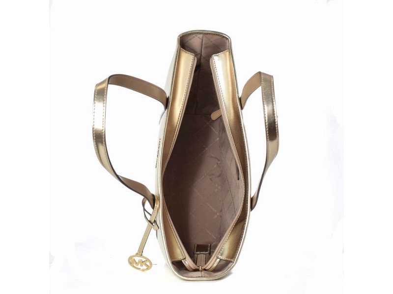 Дамска Чанта Michael Kors PRATT Златен 29 x 28 x 12 cm
