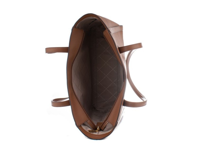 Чанта за Рамо Michael Kors Leida Кафяв 34 x 29 x 12 cm
