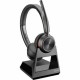 Слушалки с микрофон Poly Savi 7220 Черен