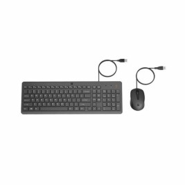 Клавиатура с мишка HP 150 Черен