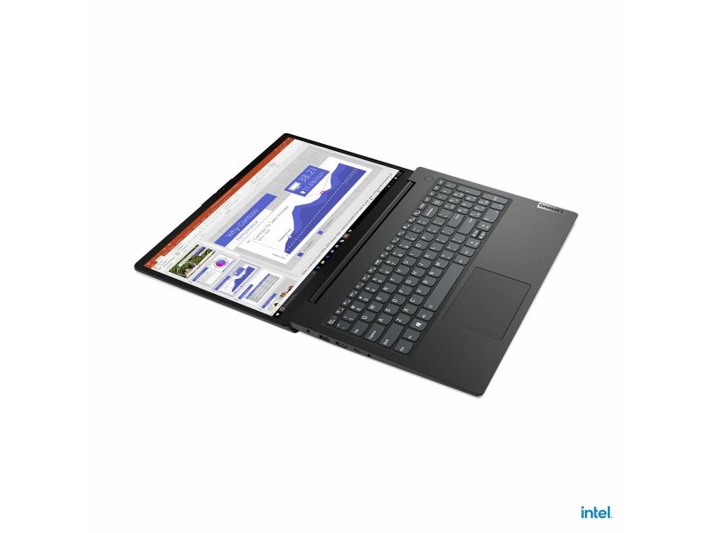 Лаптоп Lenovo  V V15 Intel Celeron N4500 8 GB RAM 256 GB 256 GB SSD Испанска Qwerty