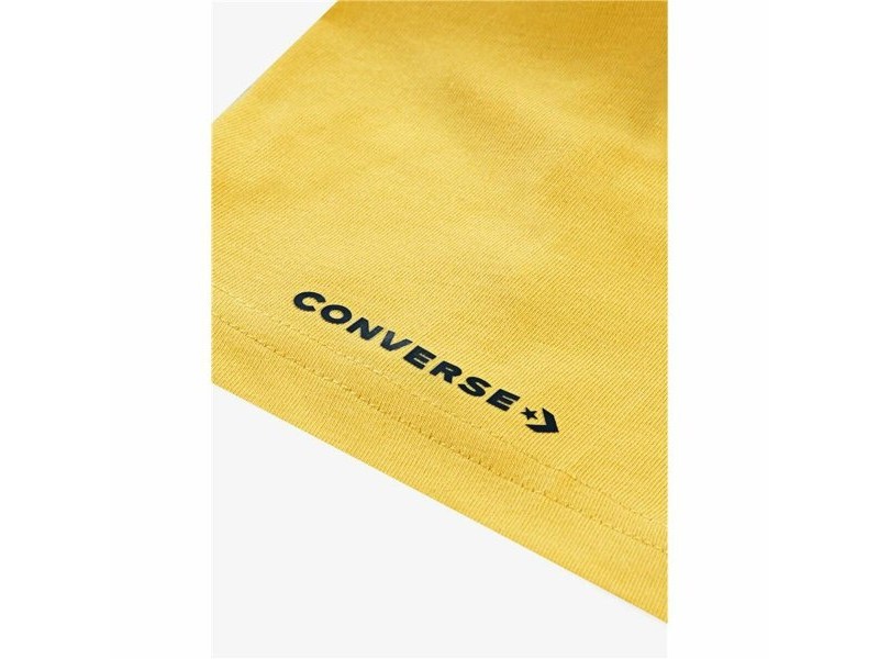 Детски Тениска с къс ръкав Converse Cnvb Dissected Chuck Patch Ss Златен 12-13 години